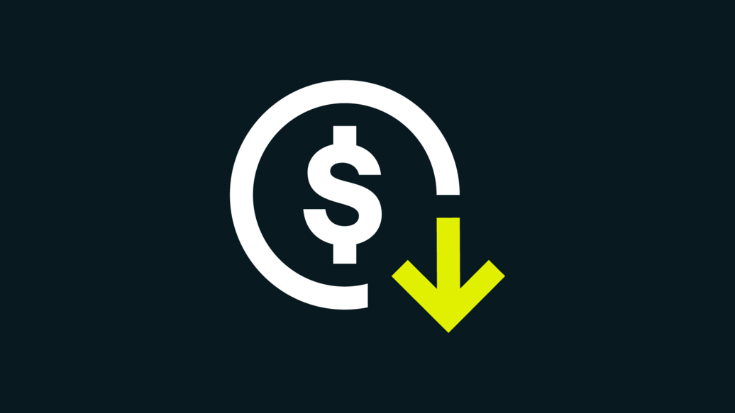 lower costs icon lower costs icon